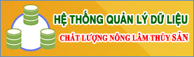 Cơ sở dữ liệu nông lâm thủy sản